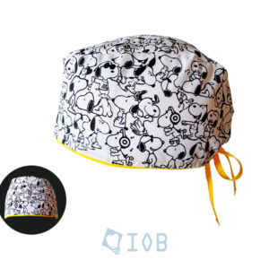 Gorro quirurgico snoopy